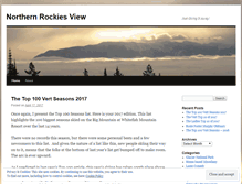 Tablet Screenshot of northernrockiesview.com